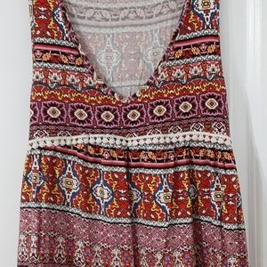 Bohemian tank top